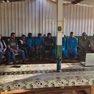 Imagem da notícia MAIO AMARELO: PREFEITURA PROMOVE PALESTRA EM CANTEIRO DE OBRAS