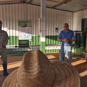 Imagem da notícia MAIO AMARELO: PREFEITURA PROMOVE PALESTRA EM CANTEIRO DE OBRAS