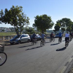 Imagem da notícia Alunos do Ensino Fundamental promovem passeio ciclístico em comemoração ao Dia Mundial sem Carro