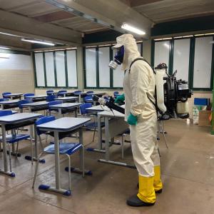 Imagem da notícia COMBATE À DENGUE NEBULIZAÇÃO COSTAL NAS ESCOLAS