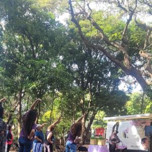 Imagem da notícia SERVIÇOS DA LEI MARIA DA PENHA ITINERANTE SÃO OFERECIDOS NO HORTO MUNICIPAL