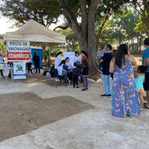 Imagem da notícia 'DIA D' DE VACINAÇÃO CONTRA PARALISIA INFANTIL É SUCESSO
