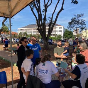 Imagem da notícia 'DIA D' DE VACINAÇÃO CONTRA PARALISIA INFANTIL É SUCESSO