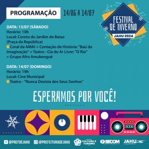 Imagem da notícia FESTIVAL DE INVERNO - 31ª EDIÇÃO