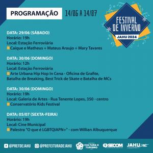 Imagem da notícia FESTIVAL DE INVERNO - 31ª EDIÇÃO