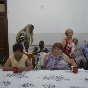 Imagem da notícia Semana do Idoso tem programação promovida pelo Fundo Social - Visita ao Abrigo São Lourenço - FOTOS