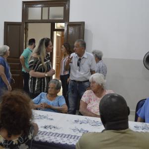Imagem da notícia Semana do Idoso tem programação promovida pelo Fundo Social - Visita ao Abrigo São Lourenço - FOTOS