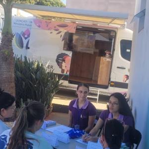 Imagem da notícia LEI MARIA DA PENHA ITINERANTE VAI AO JARDIM DR. LUCIANO