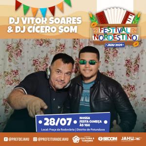 Imagem da notícia FESTIVAL NORDESTINO - VEJA AS ATRAÇÕES DA CADA DIA