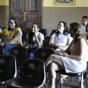 Imagem da notícia Oficina com André Lima e Karina Vargas do Programa Admirável Móvel Novo do canal GNT - FOTOS