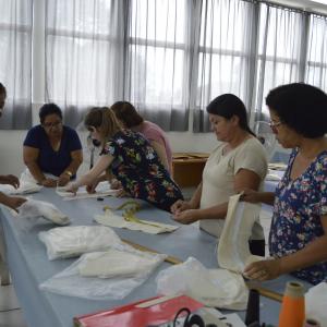 Imagem da notícia Workshop de Conserto e Reforma, primeira turma - FOTOS