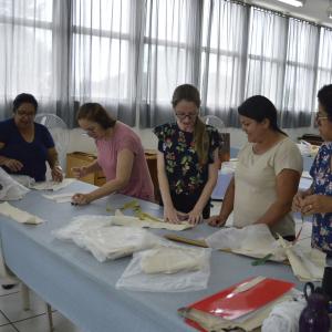 Imagem da notícia Workshop de Conserto e Reforma, primeira turma - FOTOS