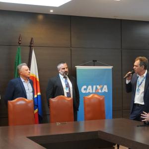 Imagem da notícia PREFEITURA E CAIXA ECONÔMICA DISCUTEM PARCERIAS