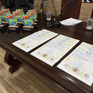 Imagem da notícia ATLETAS JAUENSES CONQUISTAM SETE MEDALHAS NO CAMPEONATO PAULISTA DE KARATÊ