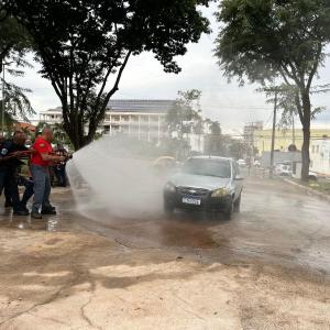 Imagem da notícia TREINAMENTO PÕE EM FOCO O DESAFIO DE INCÊNDIOS EM VEÍCULOS ELETRIFICADOS