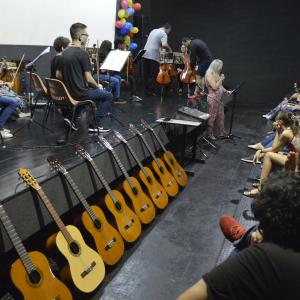 Imagem da notícia Projeto Guri: apresentação em homenagem ao mês das crianças - FOTOS