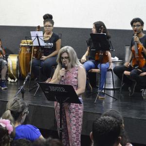 Imagem da notícia Projeto Guri: apresentação em homenagem ao mês das crianças - FOTOS