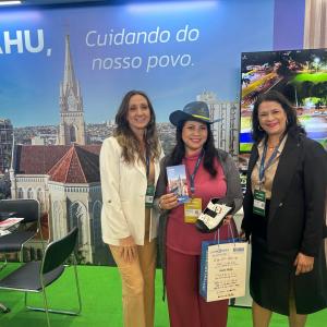 Imagem da notícia CALÇADOS E ARTESANATO DE JAHU SÃO DESTAQUE NO CONEXIDADES