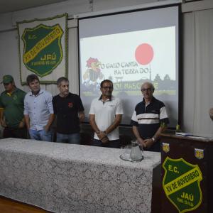 Imagem da notícia Museu Municipal: grande comemoração aos 94 anos do XV de Jaú - FOTOS