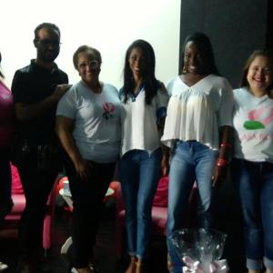 Imagem da notícia 16 dias de ativismo pelo fim da violência contra a mulher: Agora é que são elas – Workshop de Oficina de maquiagem e turbante - FOTOS