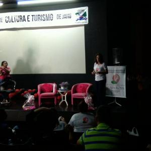 Imagem da notícia 16 dias de ativismo pelo fim da violência contra a mulher: Agora é que são elas – Workshop de Oficina de maquiagem e turbante - FOTOS