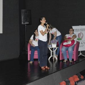 Imagem da notícia Palestra no Projeto Desenvolvendo Talentos com o tema: “Reflexões sobre os tipos de violência contra a mulher” - FOTOS