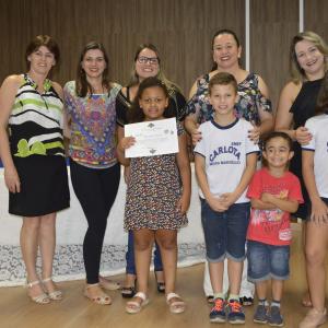 Imagem da notícia Secretaria de Educação e Rotary Leste premiam vencedores da campanha de arrecadação de óleo de cozinha usado e de lacres de latas de bebidas