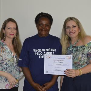 Imagem da notícia Formatura do curso de Corte e Costura da Escola da Moda do Fundo Social de Solidariedade - FOTOS