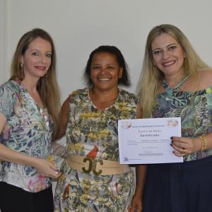 Imagem da notícia Formatura do curso de Corte e Costura da Escola da Moda do Fundo Social de Solidariedade - FOTOS