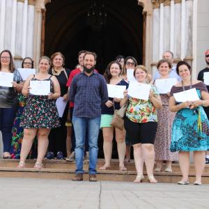 Imagem da notícia Entrega de certificados aos professores - Programa Turismo na Escola do Senac Jaú