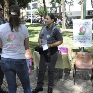 Imagem da notícia Ação cidadã pelo fim da violência contra as mulheres - FOTOS