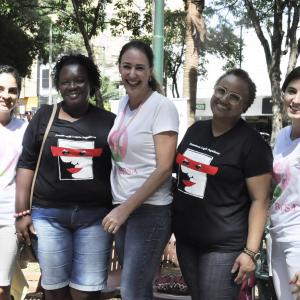Imagem da notícia Ação cidadã pelo fim da violência contra as mulheres - FOTOS