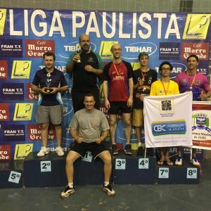Imagem da notícia Tênis de Mesa de Jahu conquista o 3º lugar na Liga Paulista