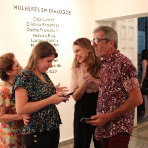 Imagem da notícia Abertura do Festival Somas e da Exposição Coletiva Mulheres em Diálogos - FOTOS