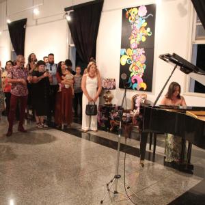 Imagem da notícia Abertura do Festival Somas e da Exposição Coletiva Mulheres em Diálogos - FOTOS