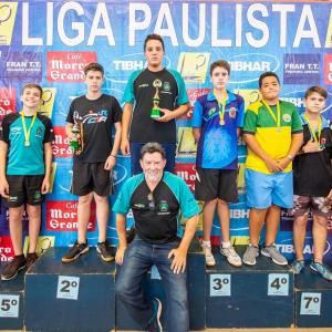 Imagem da notícia Tênis de Mesa de Jahu fica em terceiro lugar na Liga Paulista