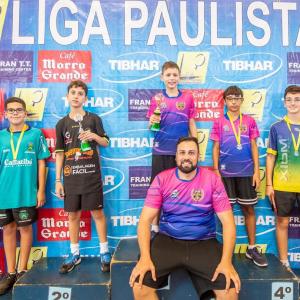 Imagem da notícia Tênis de Mesa de Jahu fica em terceiro lugar na Liga Paulista