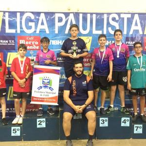 Imagem da notícia Tênis de Mesa de Jahu conquista pódios na Liga Paulista