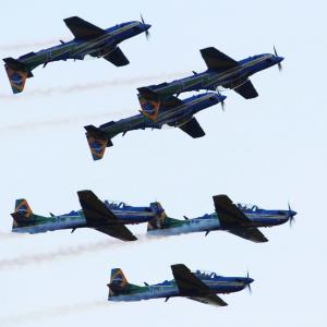 Imagem da notícia “Semana João Ribeiro de Barros” - Apresentação da Esquadrilha da Fumaça - FOTOS