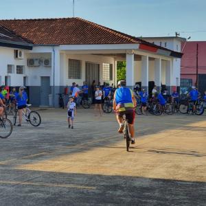 Imagem da notícia Casa Rosa realiza 1º Passeio Ciclístico pelo fim da violência contra a mulher - FOTOS
