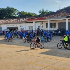 Imagem da notícia Casa Rosa realiza 1º Passeio Ciclístico pelo fim da violência contra a mulher - FOTOS