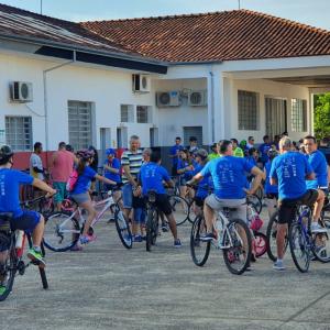 Imagem da notícia Casa Rosa realiza 1º Passeio Ciclístico pelo fim da violência contra a mulher - FOTOS