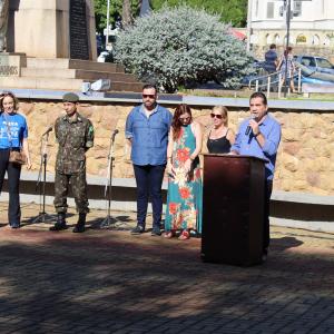 Imagem da notícia “Semana João Ribeiro de Barros” - Ato Cívico em Homenagem ao João Ribeiro de Barros - FOTOS