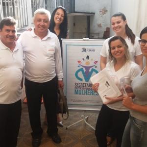 Imagem da notícia Secretaria de Políticas Públicas para Mulheres realiza ação de conscientização sobre a lei Parada Segura
