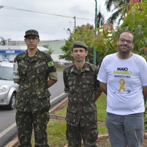 Imagem da notícia Maio Amarelo: Pit Stop em parceria com o Tiro de Guerra - FOTOS