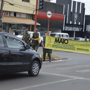 Imagem da notícia Maio Amarelo: Pit Stop em parceria com o Tiro de Guerra - FOTOS