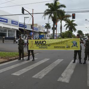 Imagem da notícia Maio Amarelo: Pit Stop em parceria com o Tiro de Guerra - FOTOS