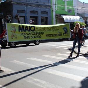 Imagem da notícia Prefeitura participa com ações no movimento Maio Amarelo - FOTOS