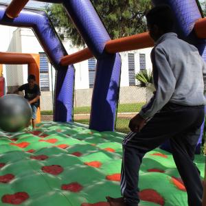 Imagem da notícia Semana de conscientização do Combate ao Trabalho Infantil: Ação comunitária, com recreação e passeio ciclístico na Praça da Matriz do Distrito de Potunduva - FOTOS
