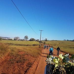 Imagem da notícia Semana do Meio Ambiente: Encerramento com Passeio Ciclístico e Plantio de Árvores na margem do Rio Jahu - FOTOS
